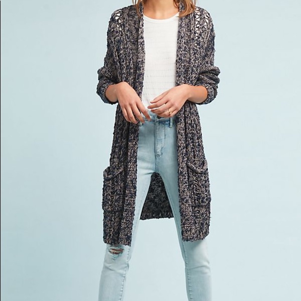 Anthropologie Alta Marled Cardigan